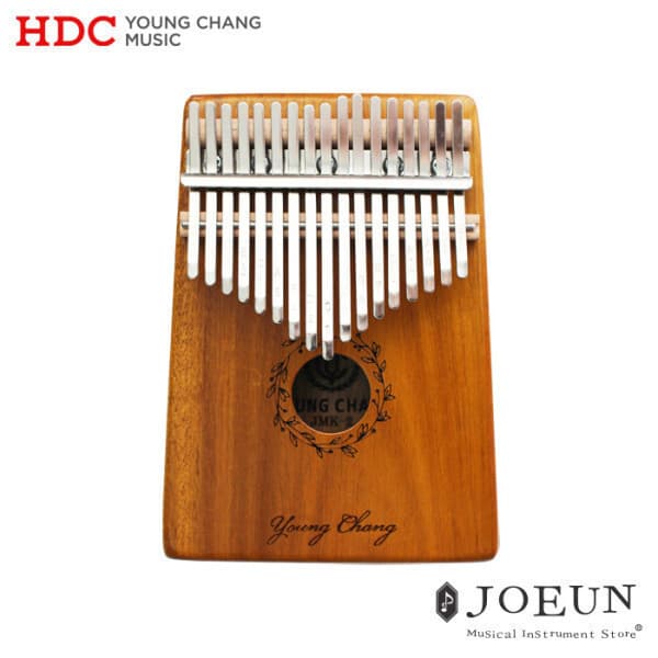 조은악기사 영창 칼림바 JMK-2 코아나무 원목 올솔리드 kalimba 파우치 포함