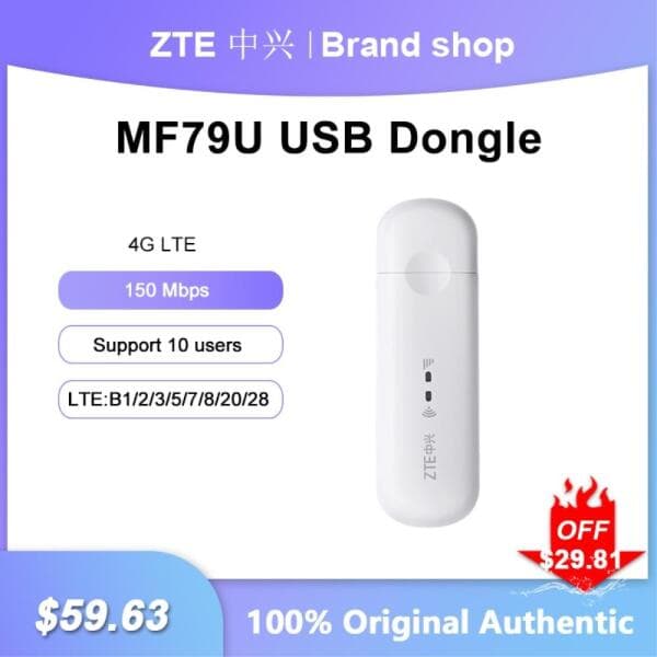 북경삼촌시즌4 ZTE MF79U 4G LTE 150Mbps USB 모바일 와이파이