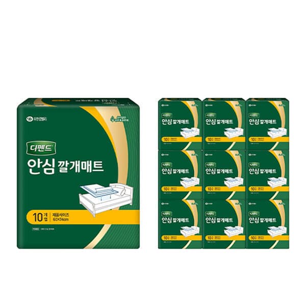하기스샵 안심 깔개매트 10매 x10팩 - 최저가 37,900원