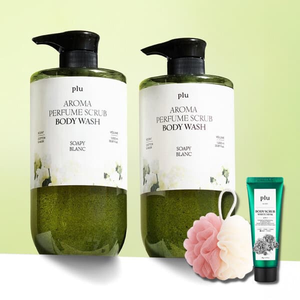플루스토어 플루 아로마 퍼퓸 스크럽 바디워시 1000ml