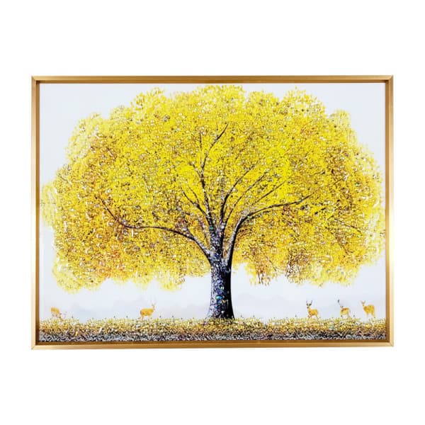 나리컬렉션 황금 돈나무 고급알루미늄 소형 거실 현관 벽장식 그림 액자 - 최저가 21,000원