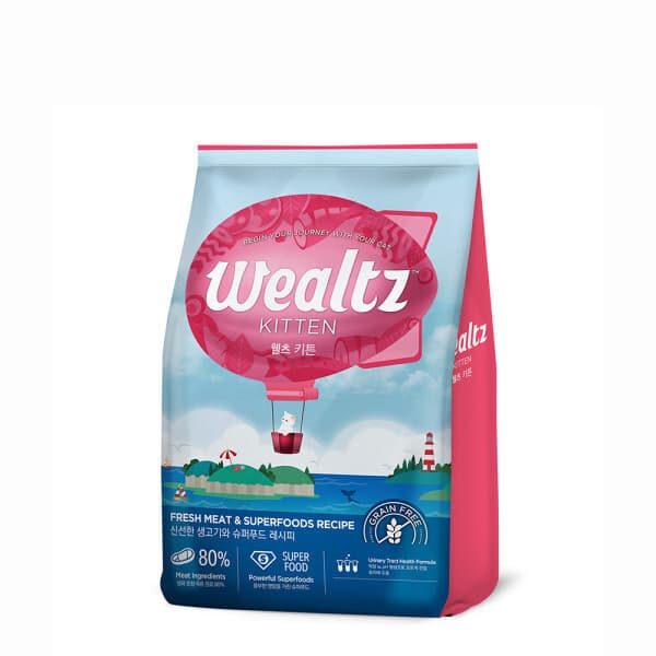 이리온MALL 웰츠 고양이 사료 키튼 2.1kg 생후 4개월