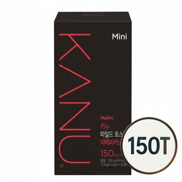 주식회사라이프폼 맥심 카누 미니 마일드 로스트 100T +50T