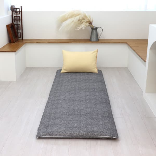 인터카마 멀티싱글 폭 70cm 90cm 1인 양면사용 두꺼운 매트 3단 바닥요 손님용매트 12color - 최저가 39,800원