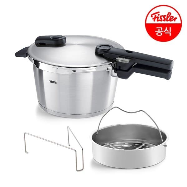 신세계몰 공식비타퀵 프리미엄 압력솥 4.5L 찜기포함