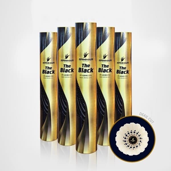 민코스포츠 삼화 블랙 SAMHWA 더블랙 배드민턴 셔틀콕