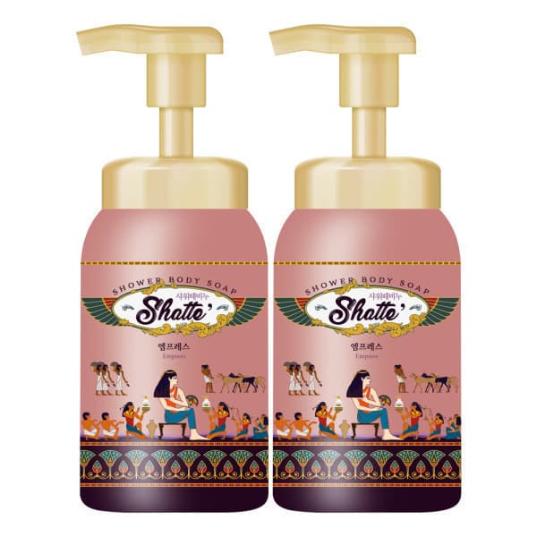 무궁화직영몰 샤워때비누 프리미엄 버블 엠프레스 600ml x 2개