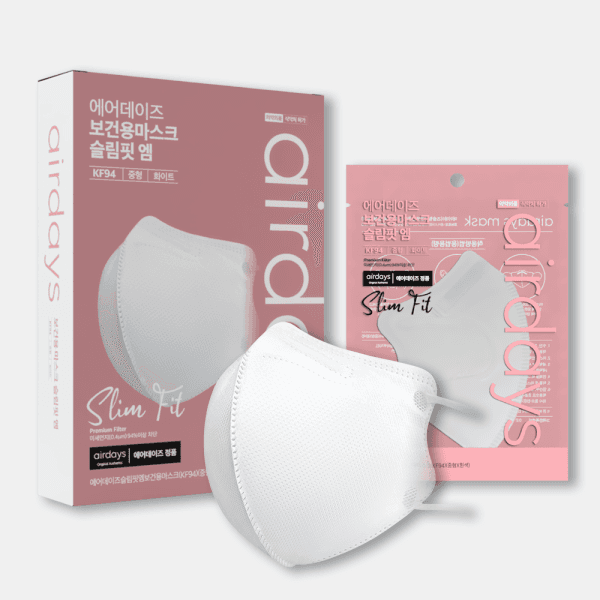 프로머스스토어 에어데이즈 KF94 슬림핏 중형 100매 마스크 - 최저가 51,000원