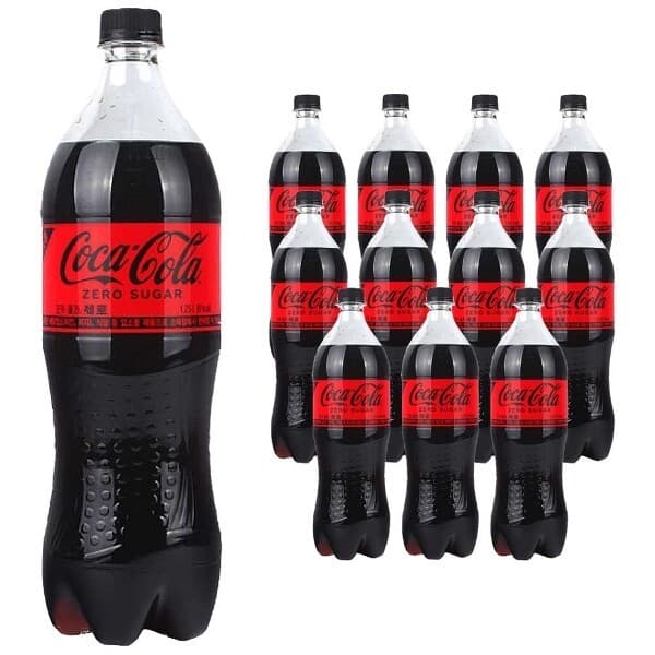 W쇼핑TV홈쇼핑 코카콜라 제로 업소용 1.25L x 12PET - 최저가 21,280원