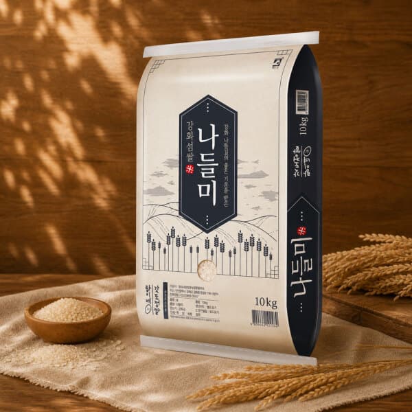 랑이네세상 강화섬쌀 나들미 10kg 백미 25년 햅쌀 - 최저가 40,400원