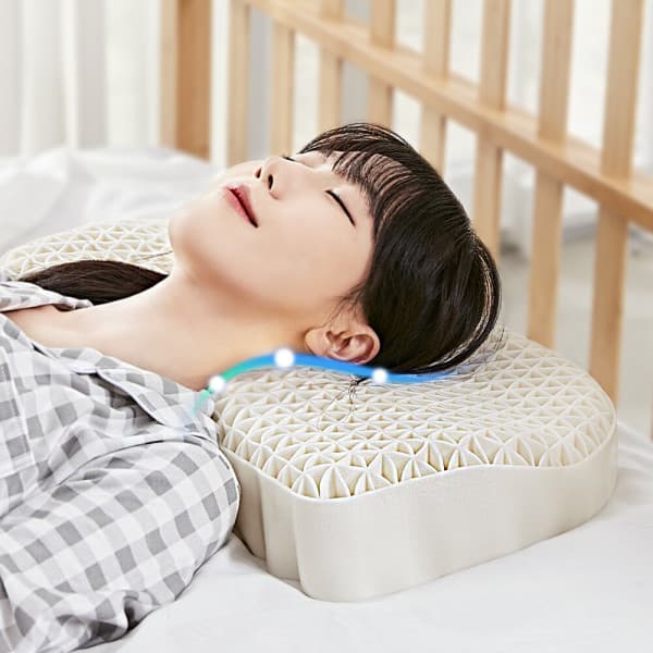 하비비본사 하비비 3D 입체 TPE 경추 베개
