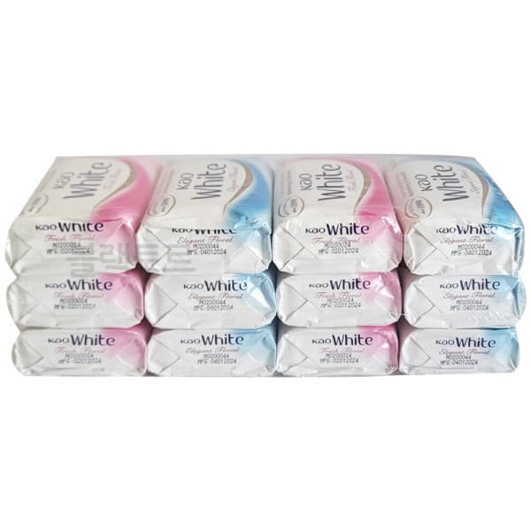 더산들에 카오비누 130g X 12개 화이트 식물성 클렌징 비누 - 최저가 13,780원