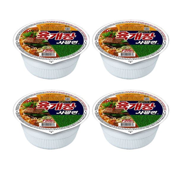 농심-스타배송 육개장사발면 86g 6개입 X4개