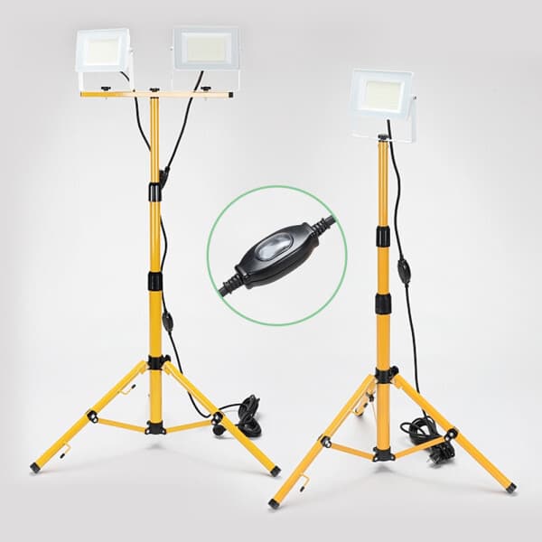 LS라이팅 LED 방수 투광등 스탠드 세트 50W 100W IP65 이동식 작업등 - 최저가 47,000원