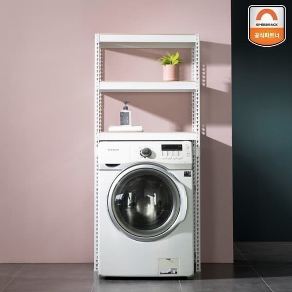 모아랙 세탁실 2단 3단 통돌이 드럼 세탁기 선반 앵글 스피드랙 - 최저가 64,200원