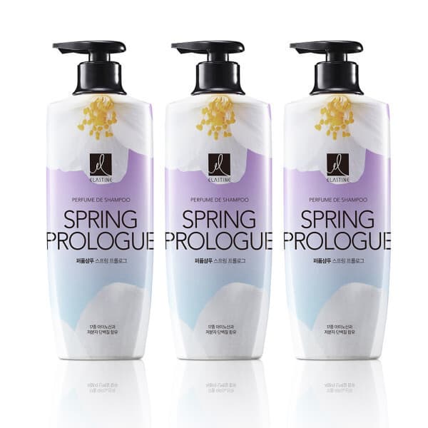 LG생활건강-스타배송 엘라스틴 퍼퓸 스프링프롤로그 샴푸 600ml 3개 - 최저가 23,020원