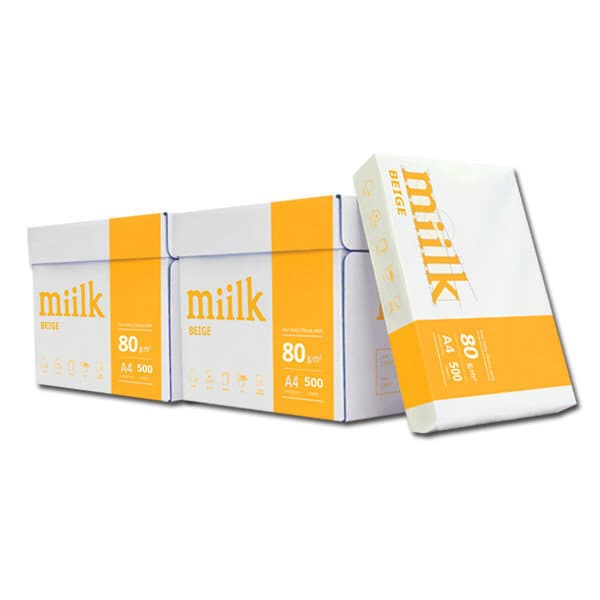 복사용지MRO 밀크베이지 A4용지 80g 2박스 5000매