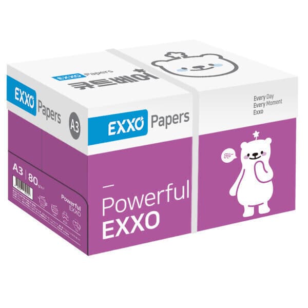 엑소 엑소 큐트베어 A3 복사용지 80g 2500매 1BOX - 최저가 45,440원