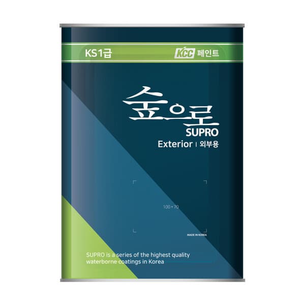 방수스토어 친환경 외벽페인트 KCC숲으로 KS1급 외부용 백색 18L - 최저가 85,000원