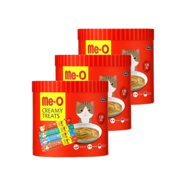 파미데이즈 미오 크리미 버라이어티 120pcs X 3 고양이용