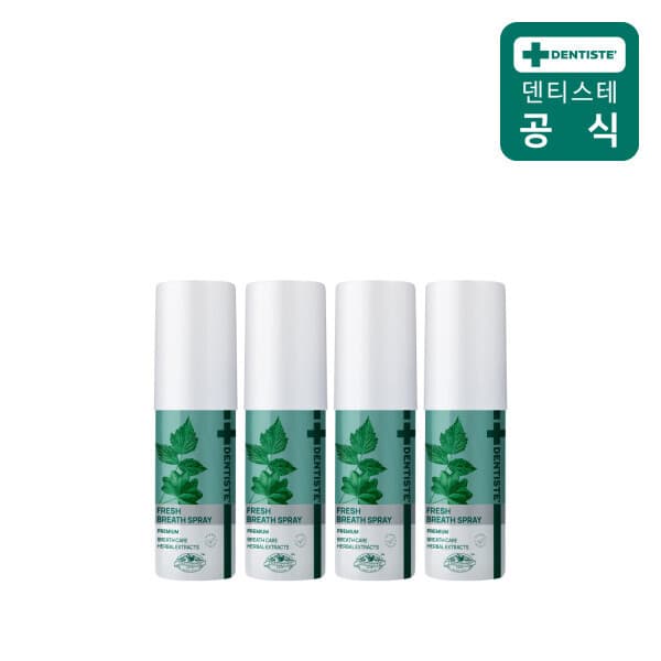 덴티스테 덴티스테 후레쉬 브레스 스프레이 x 4개