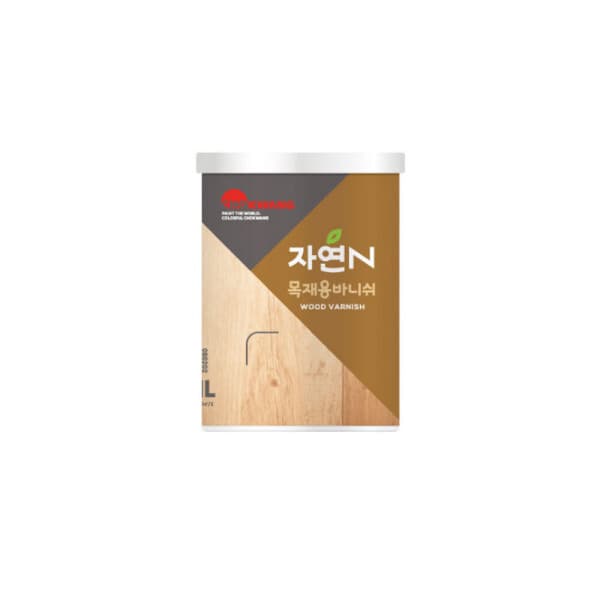생활페인트샵3 조광 자연N 바니쉬 수성 친환경 목재 코팅 4L