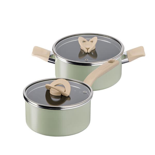 Tefal 테팔 블라썸 민트 인덕션 냄비 2종 편수18 양수20