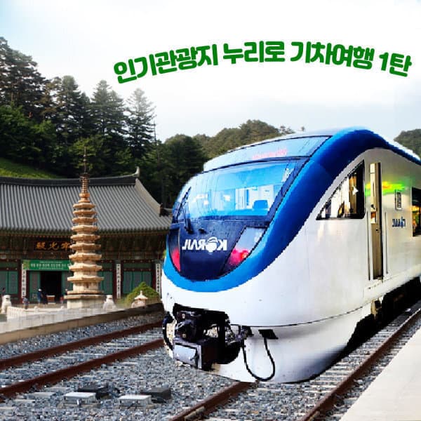 로망스투어 강원 평창 월정사+강릉 묵호 바다열차 누리로기차 당일국내여행