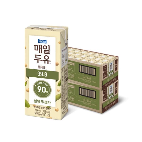 매일유업-스타배송 매일두유 99.9 190ml 48팩