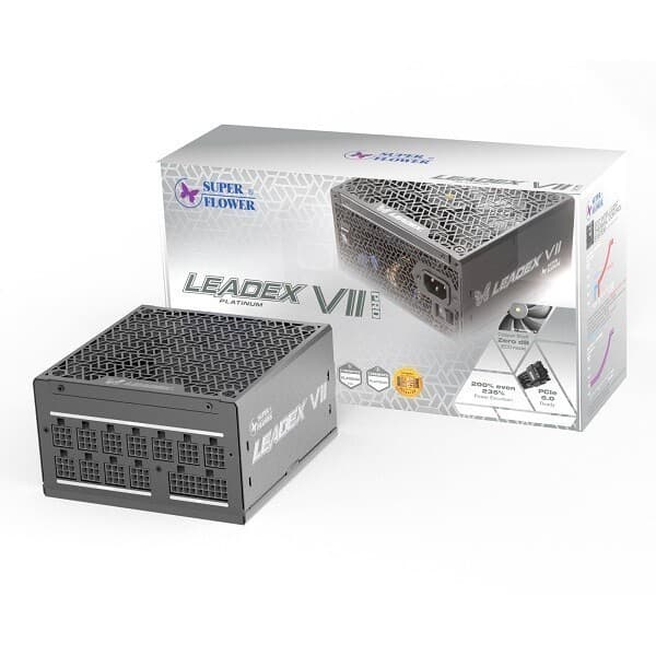 1등 아이코다 슈퍼플라워 SF-1000F14XP LEADEX VII PRO PLATINUM ATX 3.0 파워 BLACK (PCIE5)