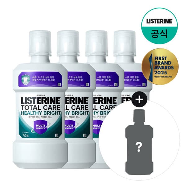 신세계라이브쇼핑-몰 리스테린 헬씨 브라이트 750ml