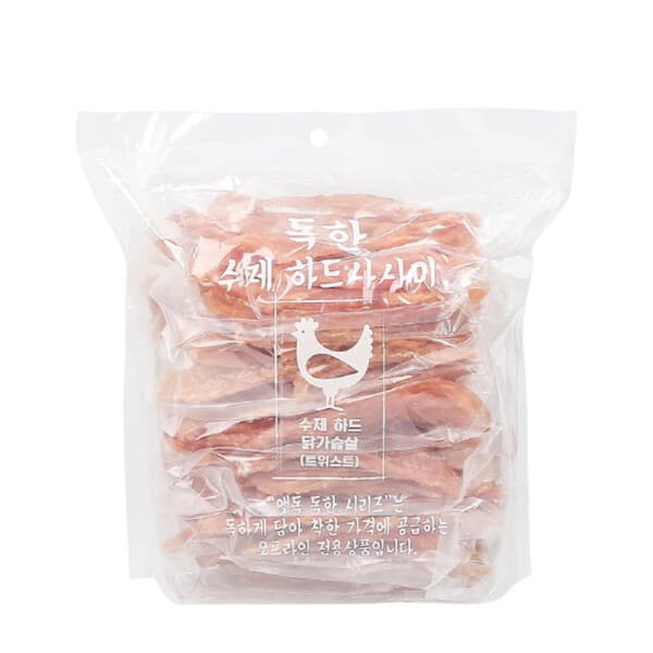 빈이펫 앳독 독한 수제간식 치킨하드사사미 트위스트 600g - 최저가 17,900원