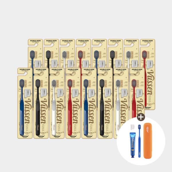 GS_SHOP 오스템 뷰센 더블와이드 칫솔 16개