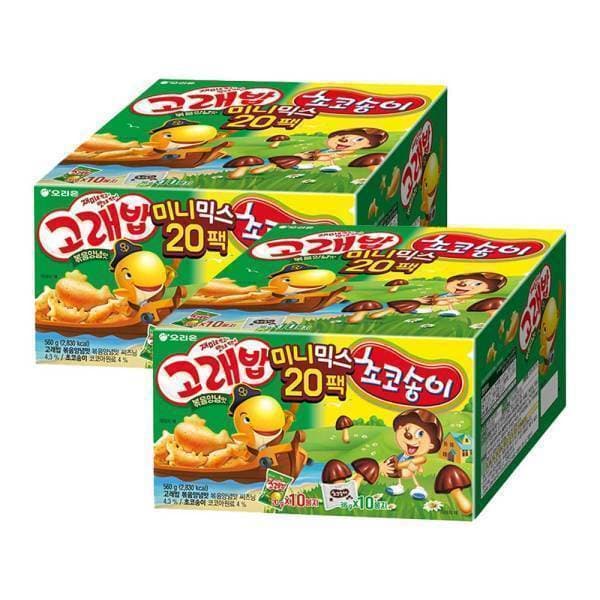 오리온-스타배송 오리온 고래송이미니 20P 560g X 2개 - 최저가 17,070원