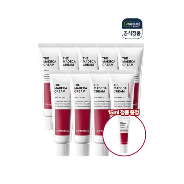 fashionplus 센텔리안24 동국제약 더 마데카크림 50ml 9개 + 15ml 1개