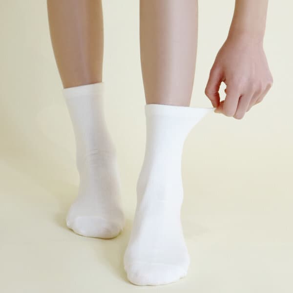 마이싹 자체제작 5켤레 여성 저자극 무압박 중목양말 - 최저가 10,900원