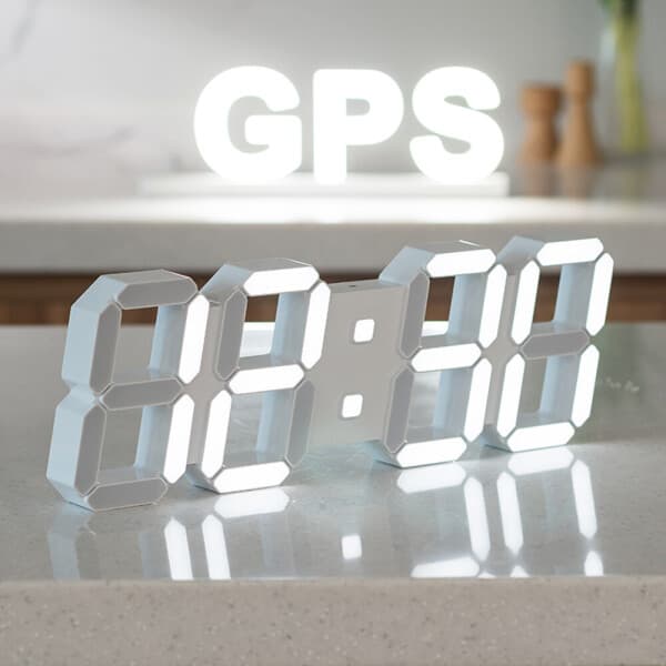 플랜에코 국산 위성 GPS 인테리어 LED 벽시계 38cm - 최저가 99,000원