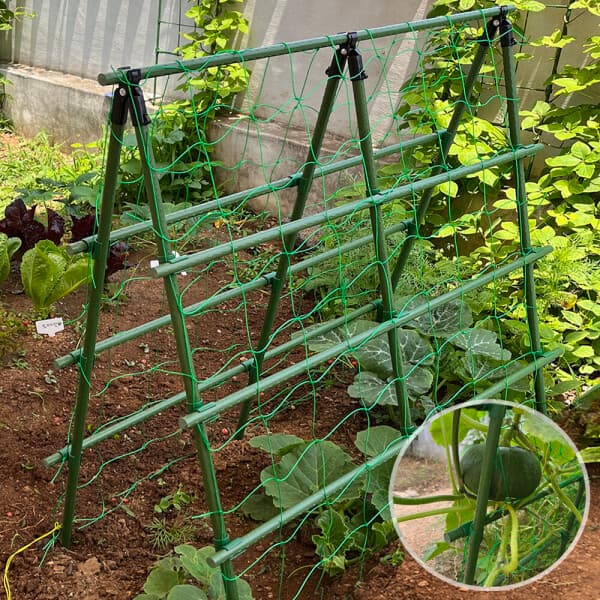 파파가든 텃밭 식물지지대 키트 직경11mm L270cm H180cm
