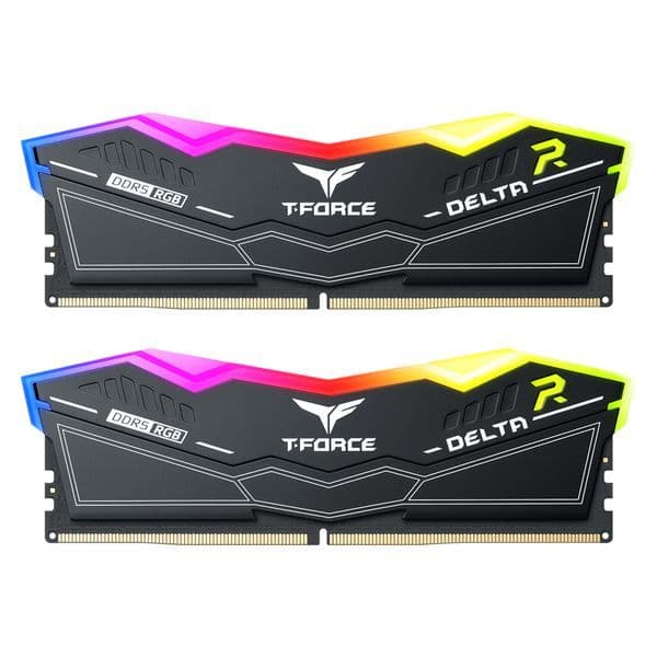 (주)서린씨앤아이 TEAMGROUP T-Force DDR5 6000 CL30 Delta RGB 블랙 32GB(16Gx2)