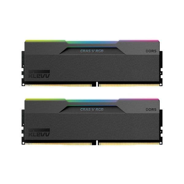 (주)서린씨앤아이 ESSENCORE KLEVV DDR5-6000 CL30 CRAS V RGB 블랙 32GB(16Gx2)