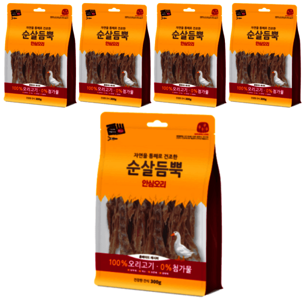 씨엠과자몰 건강한 간식 순살듬뿍 안심오리 300g 5개 - 최저가 61,440원