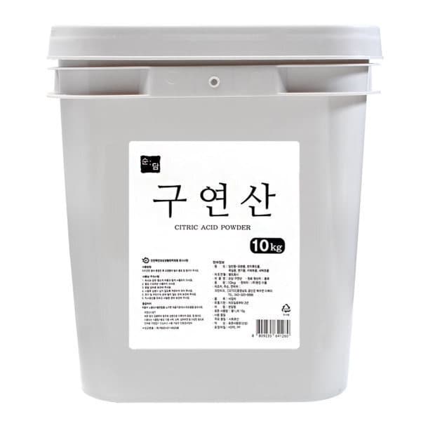 이룸2019 순담 구연산 10kg 섬유유연제