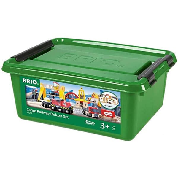 일본홀세일 BRIO WORLD 카고 레일 디럭스 세트 블록 33097 - 최저가 178,500원
