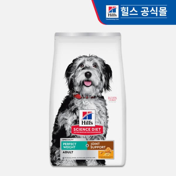 힐스코리아공식대리점 힐스 어덜트 퍼펙트 웨이트 조인트 서포트 치킨 5.44kg