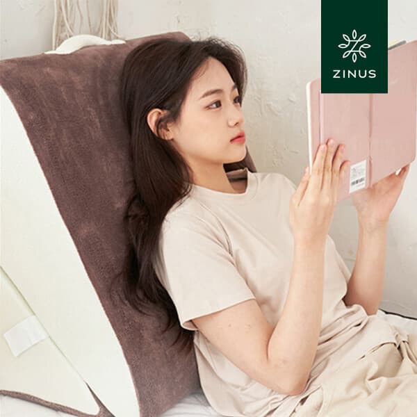 ZINUS 웨지 메모리폼 등받이 필로우 베개 쿠션