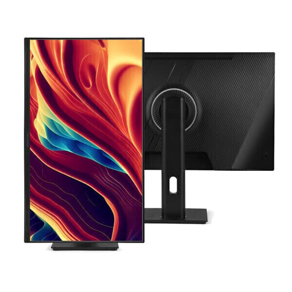 크로스오버존 미켈란 24PMT5 IPS 리얼100 TYPE-C 멀티스탠드 Black