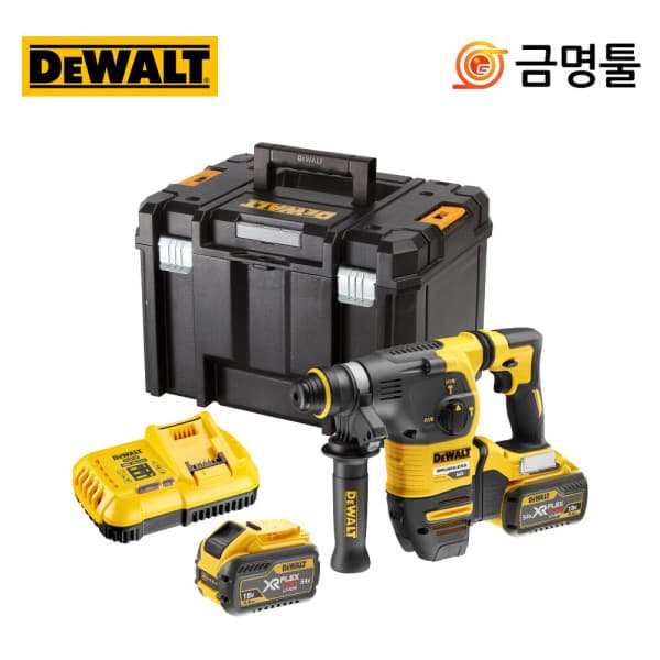 지공구 디월트 DCH333X2 충전햄머드릴 54V 3.0AH 3모드