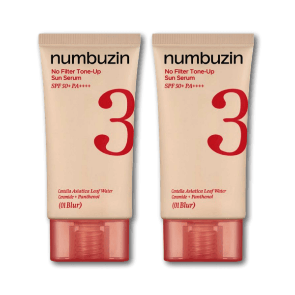 펀파티 넘버즈인 3번 도자기결 톤업베이지 선크림 블러 50ml 2개 - 최저가 30,400원