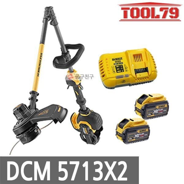 신세계몰 디월트 DCM5713X2 충전예초기 54V 3.0Ahx2개 줄날전용 - 최저가 595,930원