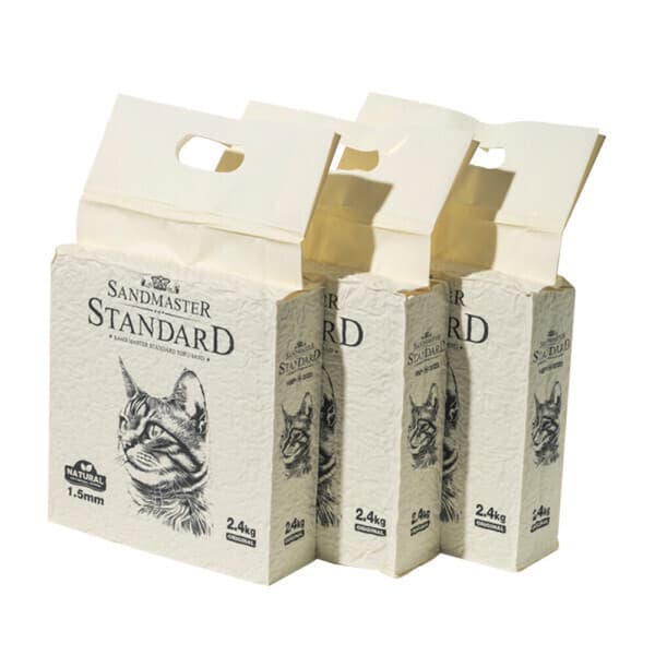 우리동네마캣 샌드마스터 스탠다드 두부모래 2.4kg x 6개 - 최저가 30,500원